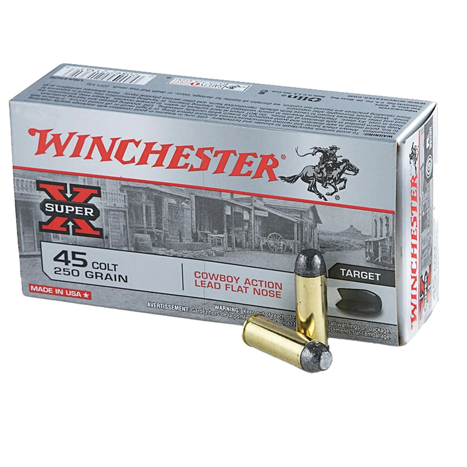 Winchester 45 Colt 250gr LFN Cowboy Action Winchester 45 Colt 250gr LFN Cowboy Action