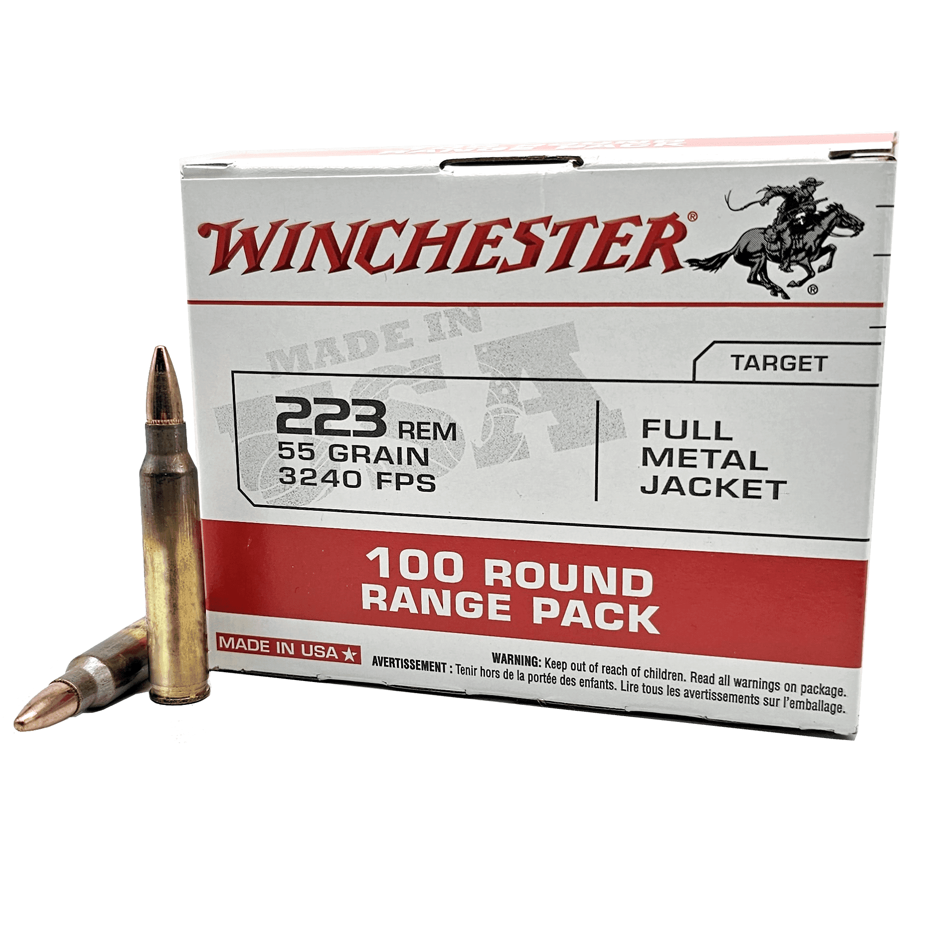 WINCHESTER BATTLE PACK 100RDS WINCHESTER BATTLE PACK 100RDS