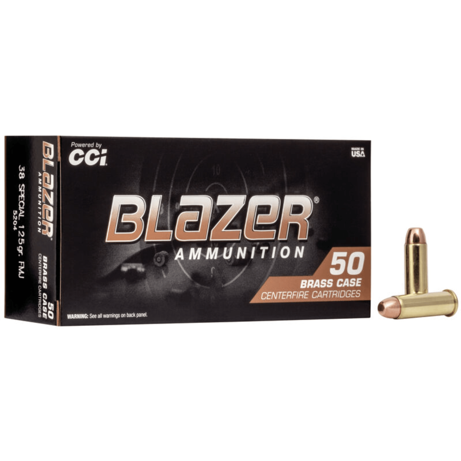 CCI Blazer Brass Centerfire Pistol Ammo CCI Blazer Brass Centerfire Pistol Ammo