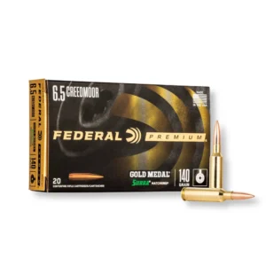 Federal Gold Medal Match 6.5 Creedmoor 140 Gr BTHP