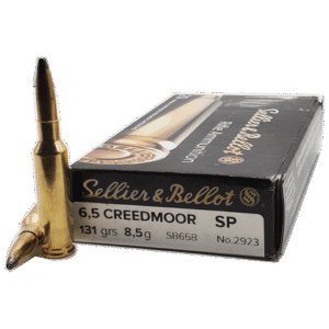 Sellier and Bellot 6.5 Creedmoor 131 Gr Sp