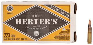 HERTER'S .223 REM 55GR HERTER'S .223 REM 55GR